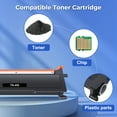 thumbnail image 5 of Finepix Ink TN450 Toner Cartridges Compatible for Brother TN-450 TN420 HL-2270DW HL-2280DW DCP-7065DN MFC-7360N MFC-7860DW HL-2240D DCP-7060D MFC7460DN MFC7240 Printer High Yield (4-Pack, Black), 5 of 8