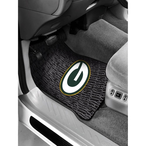 Nfl Green Bay Packers Floor Mats Set Of 2 Walmart Com Walmart Com