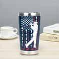 thumbnail image 5 of Golf Thermos Cup for Men - 20 oz Golf Stainless Steel Insulated Tumbler with Slider Lid Straw Personalized Gift for Golfers Lovers Men Dad Husband Grandpa Brother Uncle Birthday Gift, 5 of 7