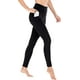 thumbnail image 3 of Pantalones de yoga de Bolsillo TUNC para mujer Leggings de entrenamiento Negro Sencillez, 3 of 5