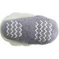 thumbnail image 4 of Hudson Baby Baby and Toddler Cozy Fleece and Faux Shearling Booties, Cream Heather Gray, 6-12 Months, 4 of 7