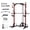 Z6-Smith Machine/18 pcs aluminum pulleys, variant on Mikolo Compact 7-IN-1 Smith Machine With Cable Crossover System, 1000LBS Multi-Functional Squat Rack, Workout Station with Weight Bar, Bend Peg and Other Functional Attachments