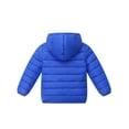 thumbnail image 2 of WIBACKER 2-10T Kids Boys Outerwear Coat Baby Winter Hooded Puffer Jackets Light Weight Water Resistant Packable Coat, 2 of 12