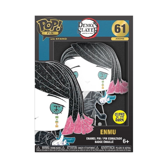 Demon Slayer Enmu GITD Large Enamel Pop! Pin