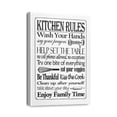 thumbnail image 1 of Rustic Kitchen Rules Sign - Hanging Wood Wall Art - Black Kitchen Decor - Ideal for Kitchen Wall and Counter Decorations, 1 of 5