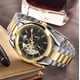 thumbnail image 2 of Reloj mecánico para hombre, reloj de negocios, reloj mecánico automático con correa de acero lunar para hombre, reloj de marea, 2 of 5