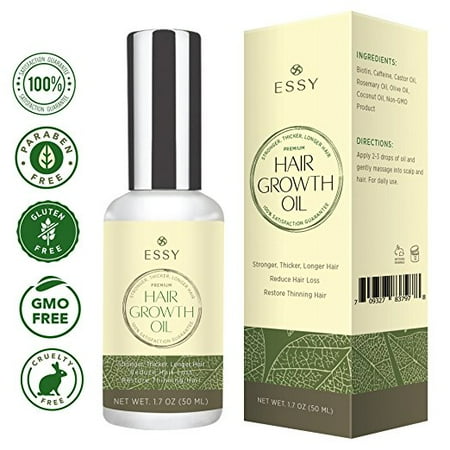 Natural Growth Hair Oil With Caffeine Hair Growth Oil For