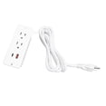 thumbnail image 1 of Regleta Empotrada Con 2 Salidas, Puertos USB C y USB A, Tecnología de Carga Inteligente Integrada en Elescrititorio, ideal para USO en muuebles, 1 of 7