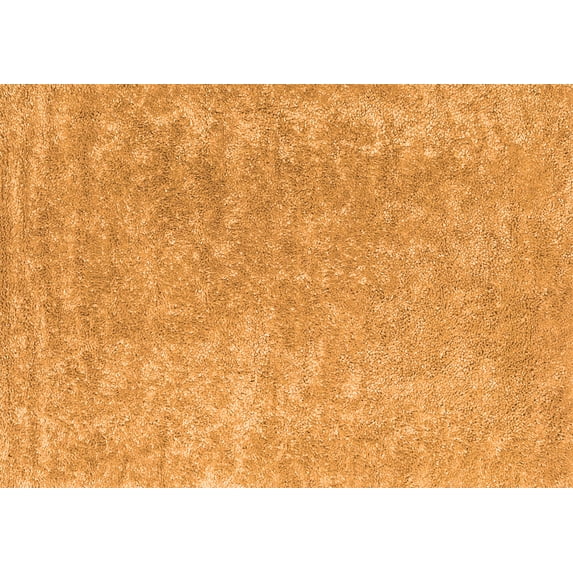 Ahgly Company Indoor Rectangle Abstract Orange Contemporary Area Rugs, 8' x 12'