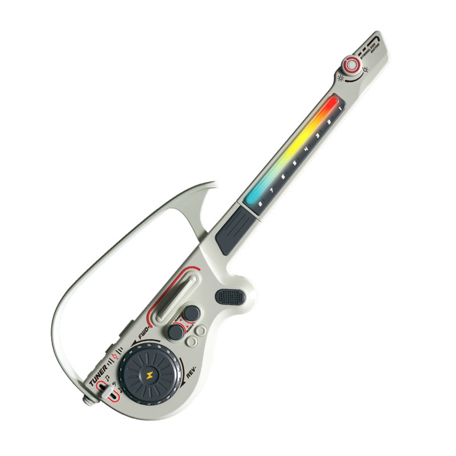 2026 Bluetooth Air Guitar Toy, Wireless DJ Music Controller for Beginners, Portable No-String Instrument, Easter Gift for Teens, Birthday Present, Travel Gadget, Home Party Music Lover
