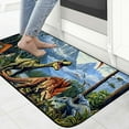thumbnail image 4 of Qinduosi Prehistoric Party Dinosaur Door Mat Kids Outdoor Doormat for Entryway Indoor Entrance Outdoors/Indoor/Bathroom/Kitchen/Bedroom/Entryway Floor Mats 19.68*47.24 in, 4 of 6