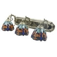 thumbnail image 4 of Miumaeov 3-Heads Dragonfly Wall Sconce Lamp Tiffany Style Stained Glass Shade Wall Mounted Vanity Light Fixture for Bathroom Bedroom Living Room, 4 of 18
