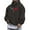 Dark Gray, variant on Valora Men Sweatshirt Men's Hoodies Sweatshirts Casual Bull Head Graphic Drawstring Pullover Hoodie for Everyday Comfort and Versatility Khaki XL