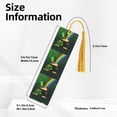 thumbnail image 3 of Kdxio St. Patrick's Day4 Print Metal Tassel Bookmarks,Perfect Gift for Art Lovers and Bookworms Metal Bookmarks for Women, 3 of 8