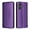 Purple, variant on Case for Ulefone Note 21 Wallet Card Slots Holder 3d Pattern Magnetic Closure Pu Leather