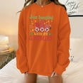 thumbnail image 1 of Ruimatai Mode Femmes Casual Noël Imprimé Col Rond Manches Longues Sweat-Shirt Tops Blouse, 1 of 4