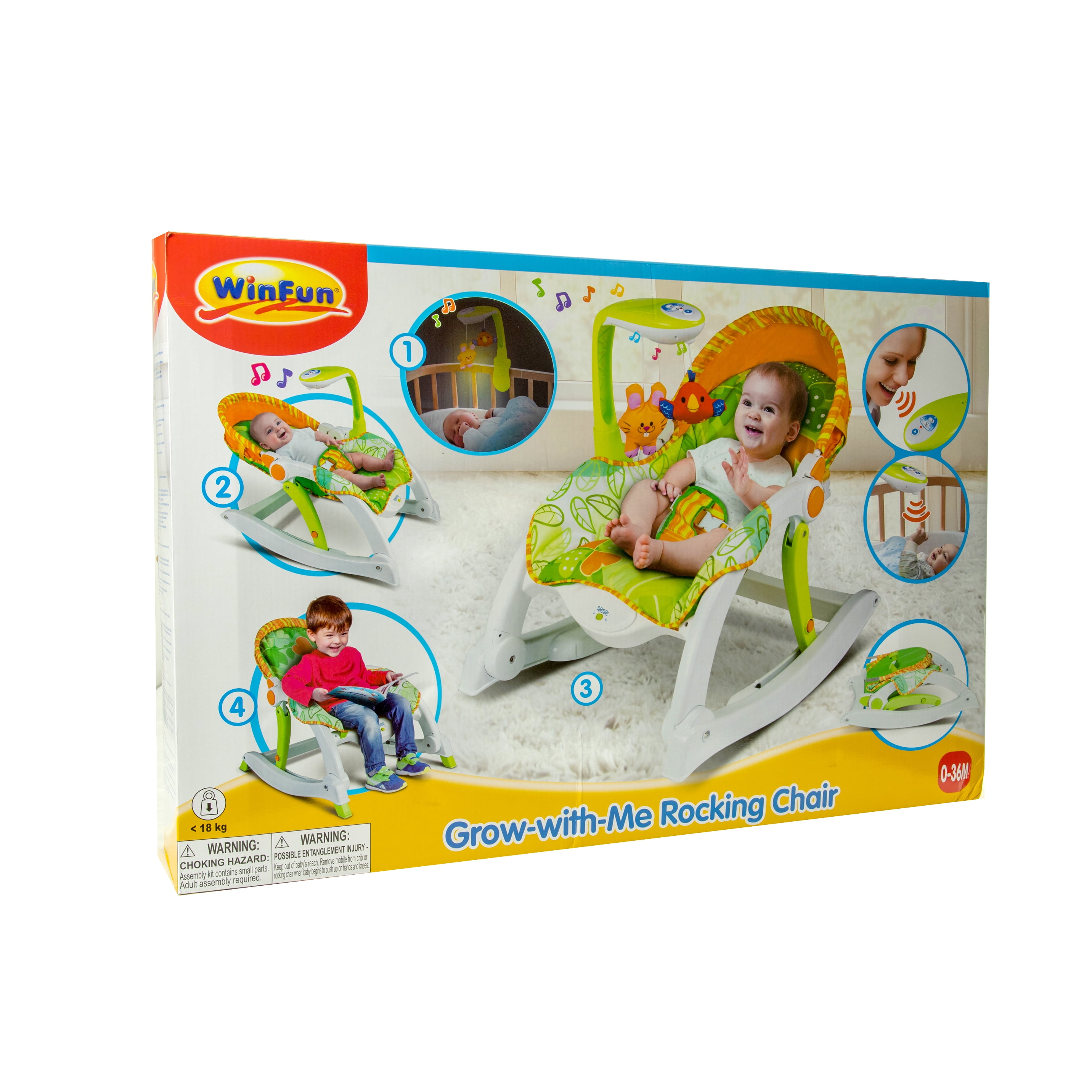 winfun grow with me rocking chair