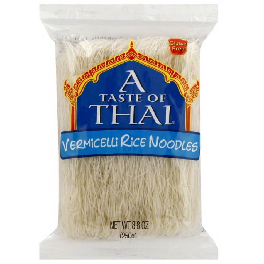 A Taste of Thai Vermicelli Rice Noodles, 8.8 oz, (Pack of 6)