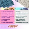 thumbnail image 4 of Kit 1 Trapeador Microfibra Española y 1 Escoba Pelo DE Ángel Color Rosa SANRAM Mango DE Aluminio Elegante, 4 of 8