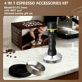 thumbnail image 4 of Espresso Accessories Kit, 2-in-1 Espresso Tamper and WDT Tool, 51mm Coffee Tamper with 304 Stainless Steel Needles, Espresso Accessories Gift for Home Baristas, 4 of 8