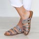 thumbnail image 4 of Zapatillas de tela transpirable para mujer de verano, sandalias, zapatos planos informales para mujer Wmkox8yii nm11916, 4 of 4