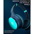 thumbnail image 2 of Auriculares para Niños ADOOPE Sonido Estéreo HD Azul Marino, 2 of 3
