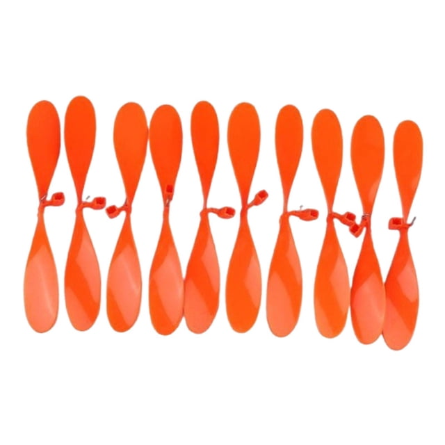 10 hélices para avión RC. Accesorio práctico, reemplaza fácilmente las hélices. Portátil, fácil de instalar. Piezas de repuesto duraderas.