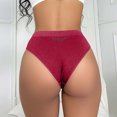 thumbnail image 5 of Matoen Women's Nylon Stretch Underwear Briefs Soft Breathable High Waisted Full Coverage Ladies Panties, 5 of 6