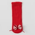 thumbnail image 2 of yocbz Boy Christmas Socks Toddler Boys And Girls Baby Cotton Christmas Mid Calf Socks Watermelon Red,Size for 0-3 Years, 2 of 6