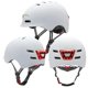 thumbnail image 2 of Ubran-casco con luz de advertencia para bicicleta integrada, protector de seguridad para coche eléctrico, Scooter, deportes al aire libre Fivean Cascos de ciclismo, 2 of 2