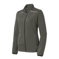 thumbnail image 5 of Port Authority Ladies Zephyr Reflective Hit Full Zip Jacket-XL (Grey Steel/ Deep Black), 5 of 6