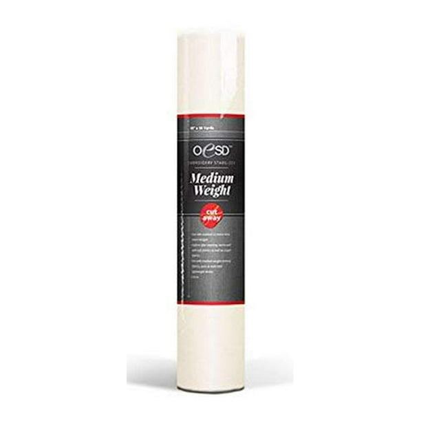 Oesd medium weight polymesh cutaway embroidery stabilizer white 2oz 15 Oesd medium weight polymesh cutaway embroidery stabilizer white 2oz 15