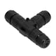 thumbnail image 5 of Junction Box Connector, 9-12mm Conductivity 450V 16A 3 Way Cable Connector T Type For Courtyard ANGGREK Otros, 5 of 8