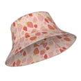 thumbnail image 2 of Kdxio Reflective Bucket Hat - Strawberry Print Bucket Hat for Men,Women, 2 of 9