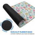 thumbnail image 6 of Long Mouse Pads for Desk,Pioneer Flower Floral Print Pattern Desk Mats on Top Of Desks, Desk Mouse Pad Extra Large with 3mm Non-Slip Base and Stitched Edge for Gaming,Office,Work,Home 31.5"x15.7", 6 of 6