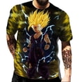 thumbnail image 1 of Camiseta con estampado 3d de Dragon Ball para hombre, camiseta informal de manga corta con cuello redondo 6xl, ropa de calle, Top holgado de animación 2XL heqiyong CONDUJO, 1 of 2