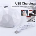 thumbnail image 1 of DPTALR 88W 18LEDS Fan Nail Gel Curing Lamp Light Nail Gel Polish Dryer Nail Art Machine, 1 of 5