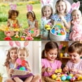 thumbnail image 5 of 12 Pack Prefilled Easter Eggs With Dolls And Bracelets, Easter Basket Stuffers And Party Favors For Kids And Toddler Girls, 5 of 7