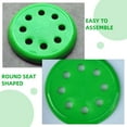 thumbnail image 3 of AURARMLET Seating Stool Cover 1Pack 11.4In Round Plastic Replacement Seat for Home and Office Furniture, 3 of 8
