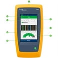 thumbnail image 2 of Fluke Networks LinkIQ Cable + Network Tester - Network Testing, Cable Testing, Cable Fault Testing, Analog Camera Testing, Frequency Measurement, Blink Port Light, Visual Fault Locator, Wiremap, Po..., 2 of 5