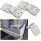 thumbnail image 1 of Universal Chest Freezer Hinge for Small Freezers, Folding Counterbalance Hinge - 4PCS 6-Holes, 1 of 5