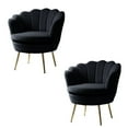 thumbnail image 1 of Heavenly Collection Grey Accent Chair SET OF 2, 1 of 6