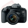 thumbnail image 3 of Canon EOS 800D SLR Camera Body + 3 Lens Kit 18-55mm IS STM + 16GB + Flash & More - International Version, 3 of 9