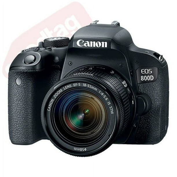 Canon EOS 800D DSLR Camera with 18-55mm Lens - International