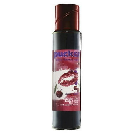 Pucker Cherry Tease Cherry Flavored Vodka, 750 ml
