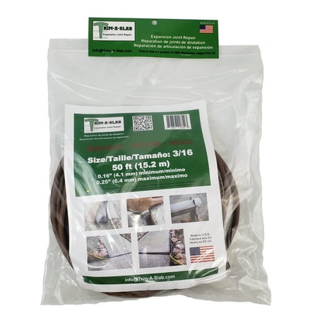 

Trim-A-Slab 3/16 in. X 50 ft Walnut Expansion Joint Replacement