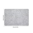 thumbnail image 3 of HengDidi Leather Placemats with European Floral Pattern, Non-Slip Heat-Resistant Table Mats for Dining and Kitchen Counter, Easy to Clean Indoor Outdoor Use, 3 of 7