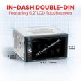 thumbnail image 4 of Sistema estéreo para coche BOSS Audio Systems BV9358B, doble DIN, 6.2 pulgadas, táctil, 4 of 6