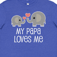 thumbnail image 4 of Inktastic My Papa Grandpa Loves Me Youth T-Shirt, 4 of 5