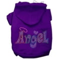 thumbnail image 3 of Pet, Dog  Cat Hoodie Rhinestone, "Technicolor Angel", 3 of 10